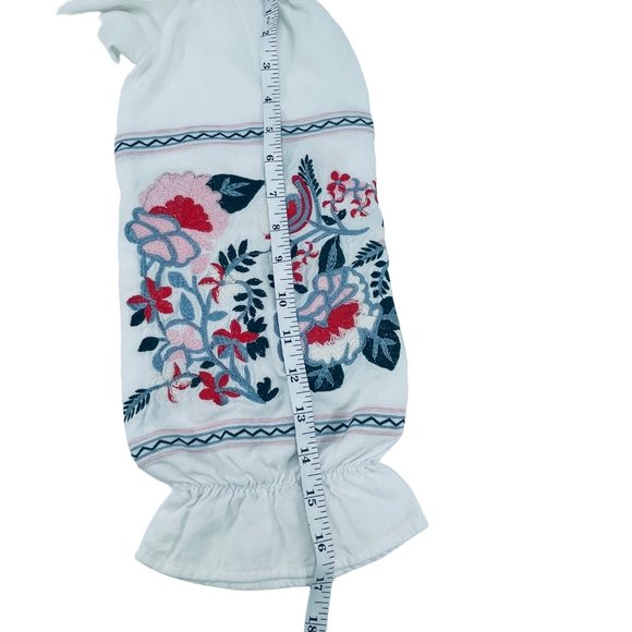 Sugar Lips - Off Shoulder Embroidered Tee - Small - Picture 4 of 5